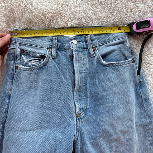 Agolde 90s mid rise loose fit color capture sz 23 - Picture 7 of 9